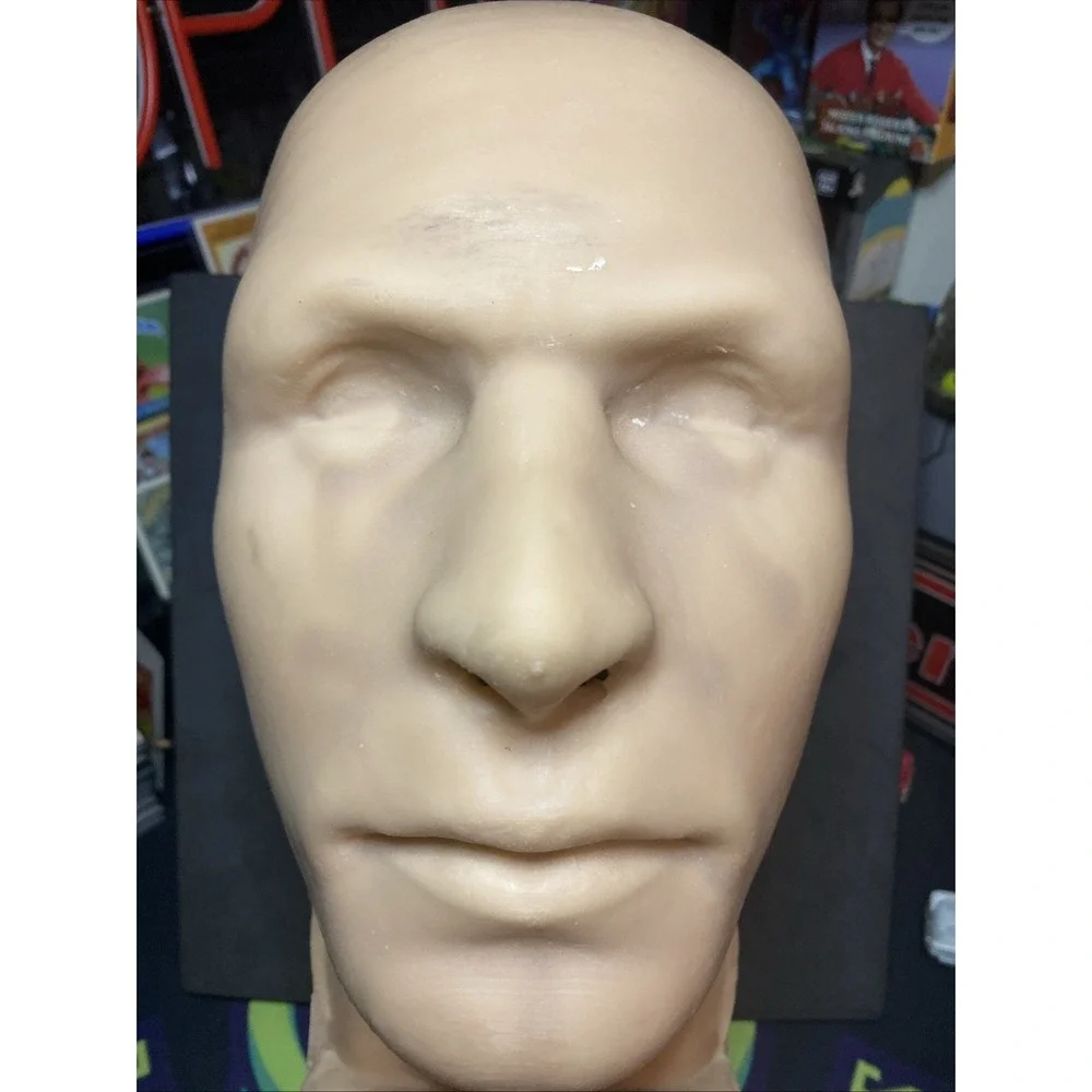 Realistic Male Head Training Model - Soft Feel See Photos